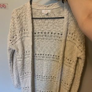 TAN CARDIGAN